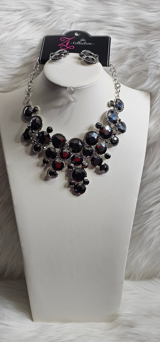 Paparazzi Accessories - Fierce - Gunmetal Zi Collection