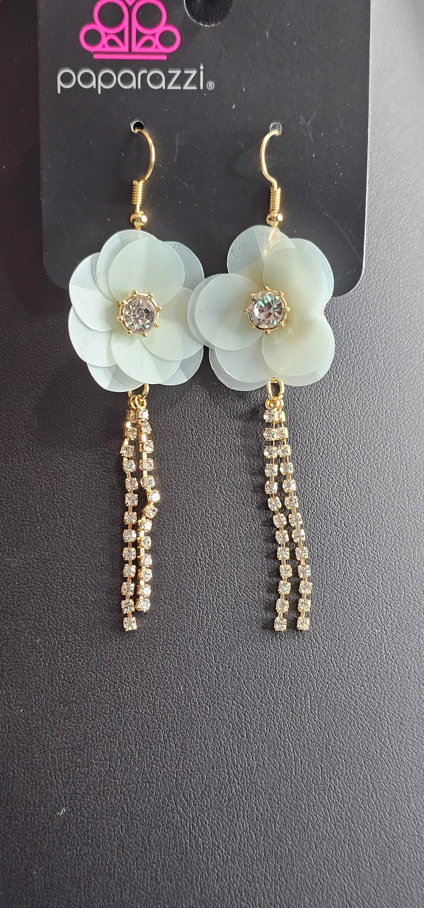 Paparazzi Accessories Serene State of Mind Blue Earrings