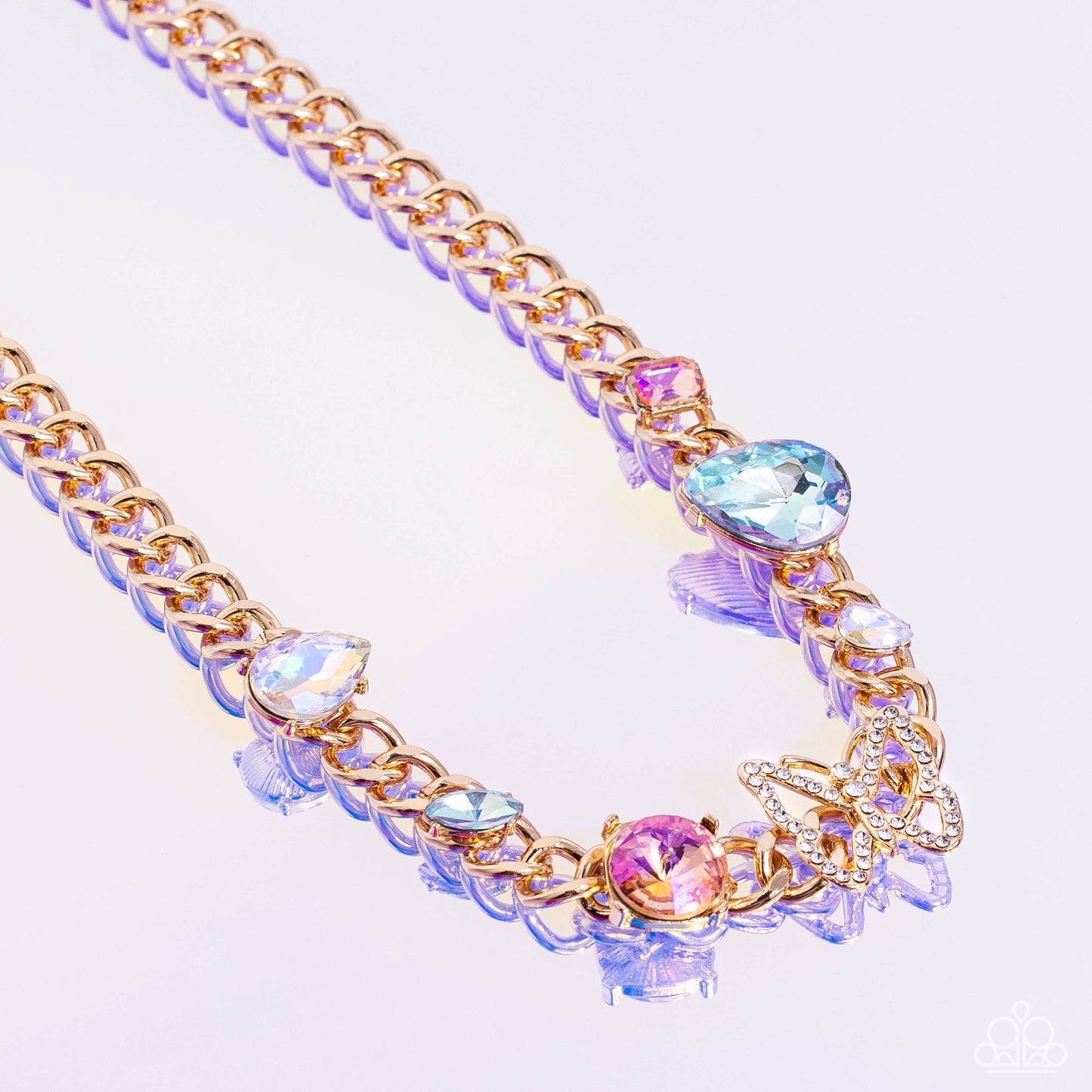 Paparazzi Accessories - Storybook Succession - September 2023 Life of the Party - Gold Necklaces