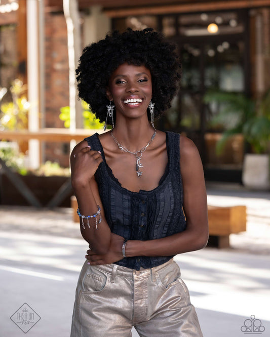 Fueled by abstract designs and funky combinations of the most daring trends, the Sunset Sightings Collection features audacious, outside-the-box fashion. Sunset Sightings fashionistas celebrate individuality, pulling ideas from runway shows and TikTok feeds. This collection was made for those who thrive on pushing the envelope and their bold fashion choices are usually met with envious onlookers saying, βI wish I could pull that off!β