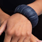 <p data-mce-fragment="1">Paparazzi Accessories - Denim Delight - Blue Bracelets featuring various washes of denim, a textured blue bracelet wraps around the wrist for a rustic centerpiece.</p> <p data-mce-fragment="1"><i data-mce-fragment="1">Sold as one individual bracelet.</i></p>