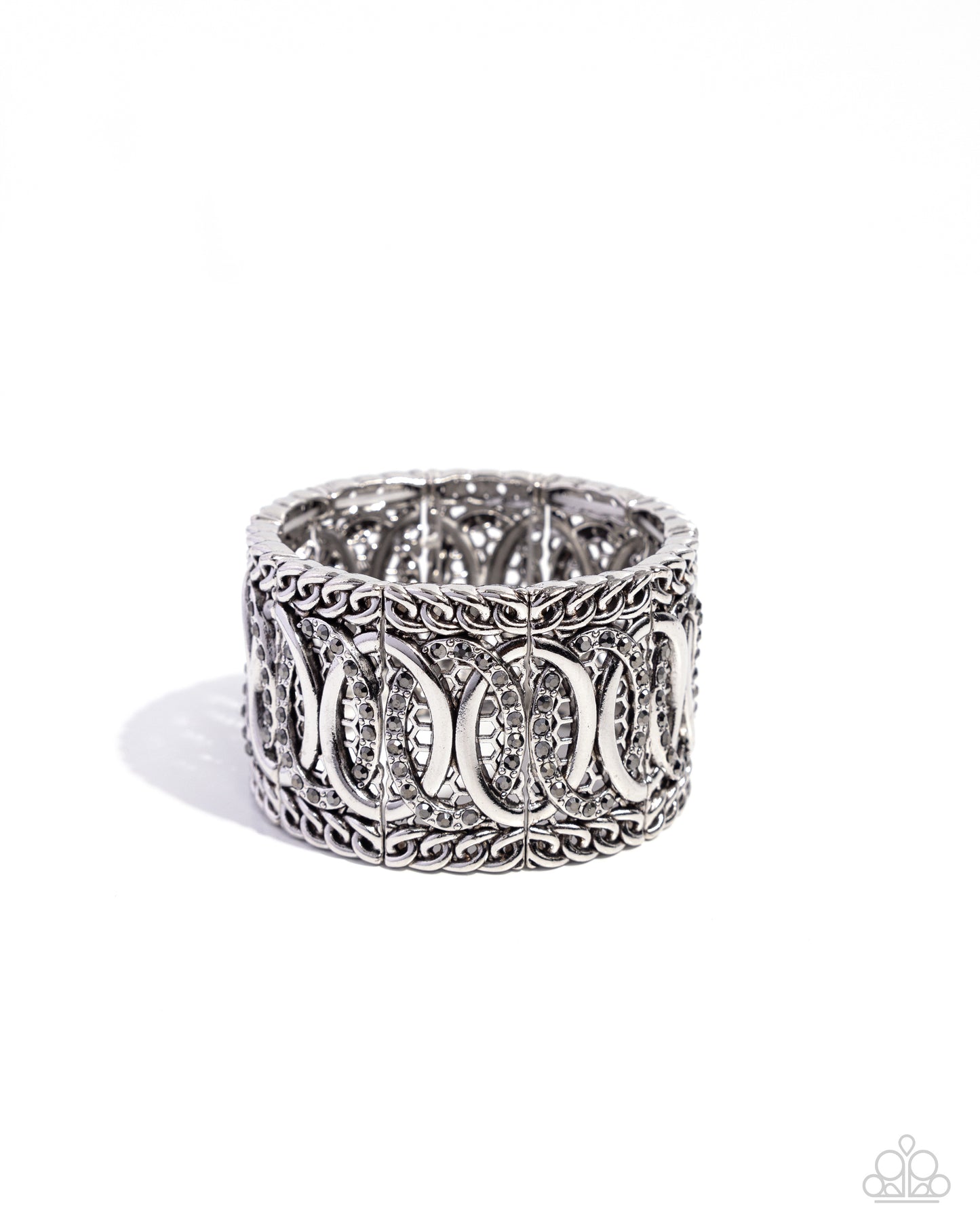 Paparazzi Accessories - Forged Fashion - Silver Bracelets
