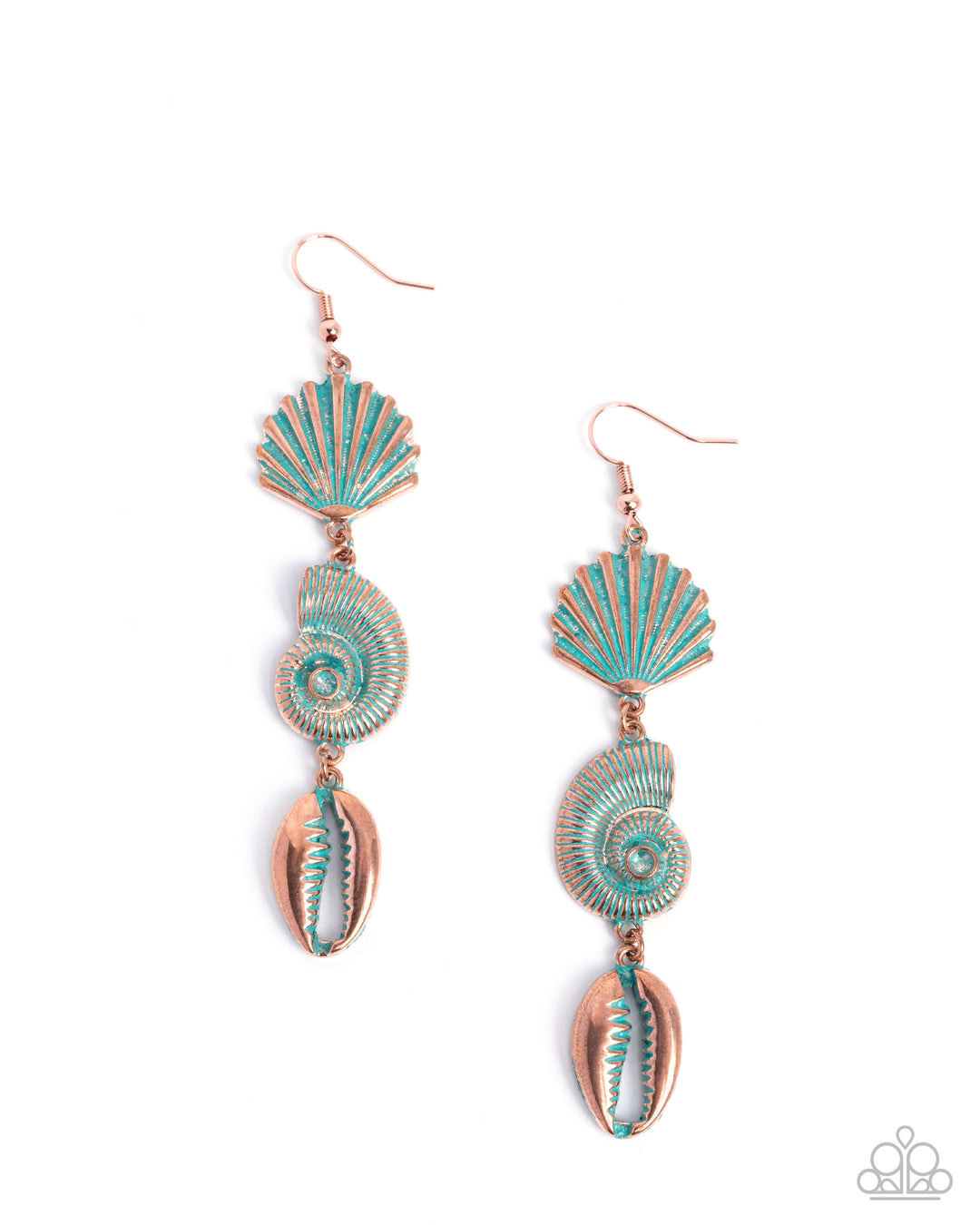 Coastal Charisma Blue Earrings