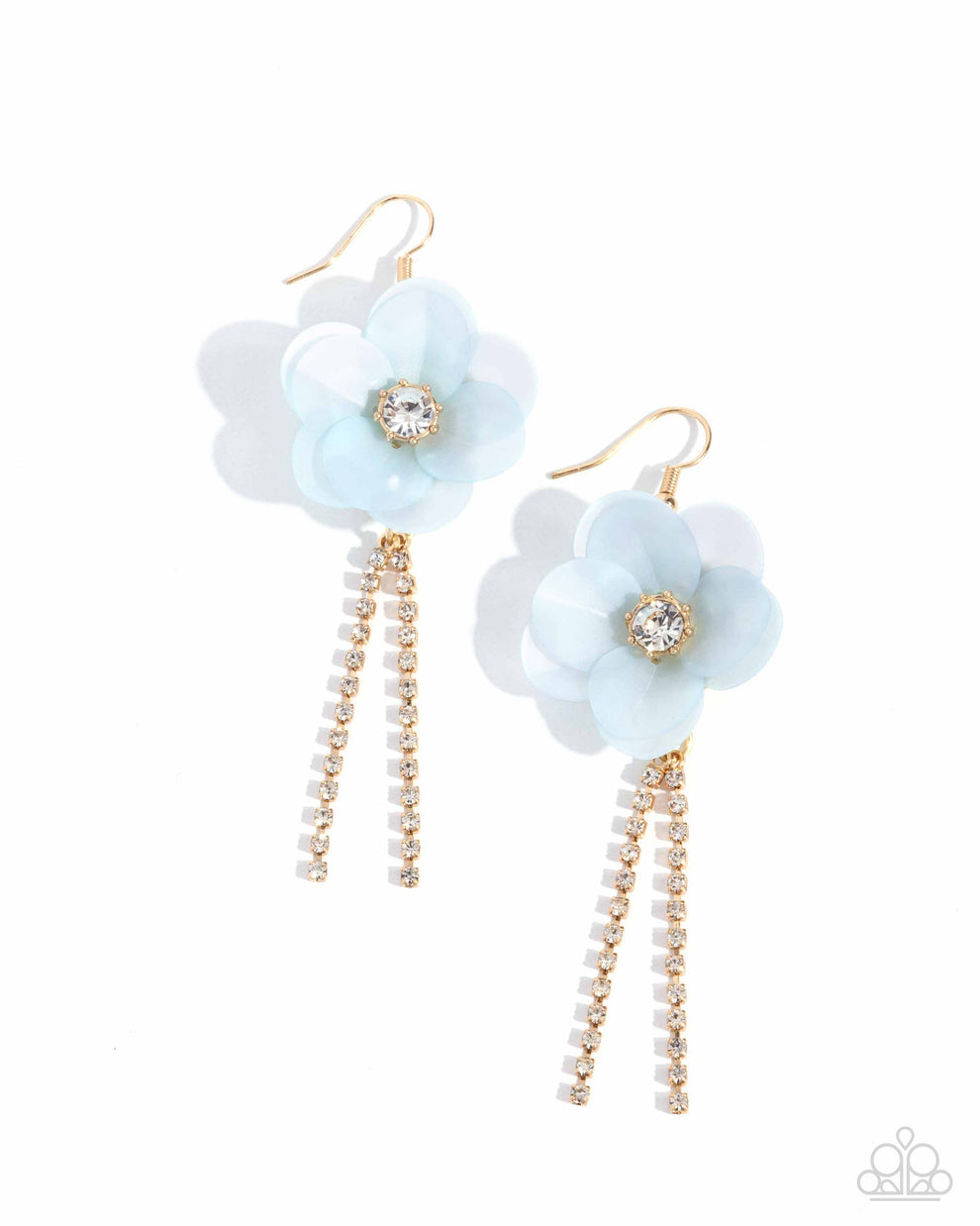 Paparazzi Accessories Serene State of Mind Blue Earrings