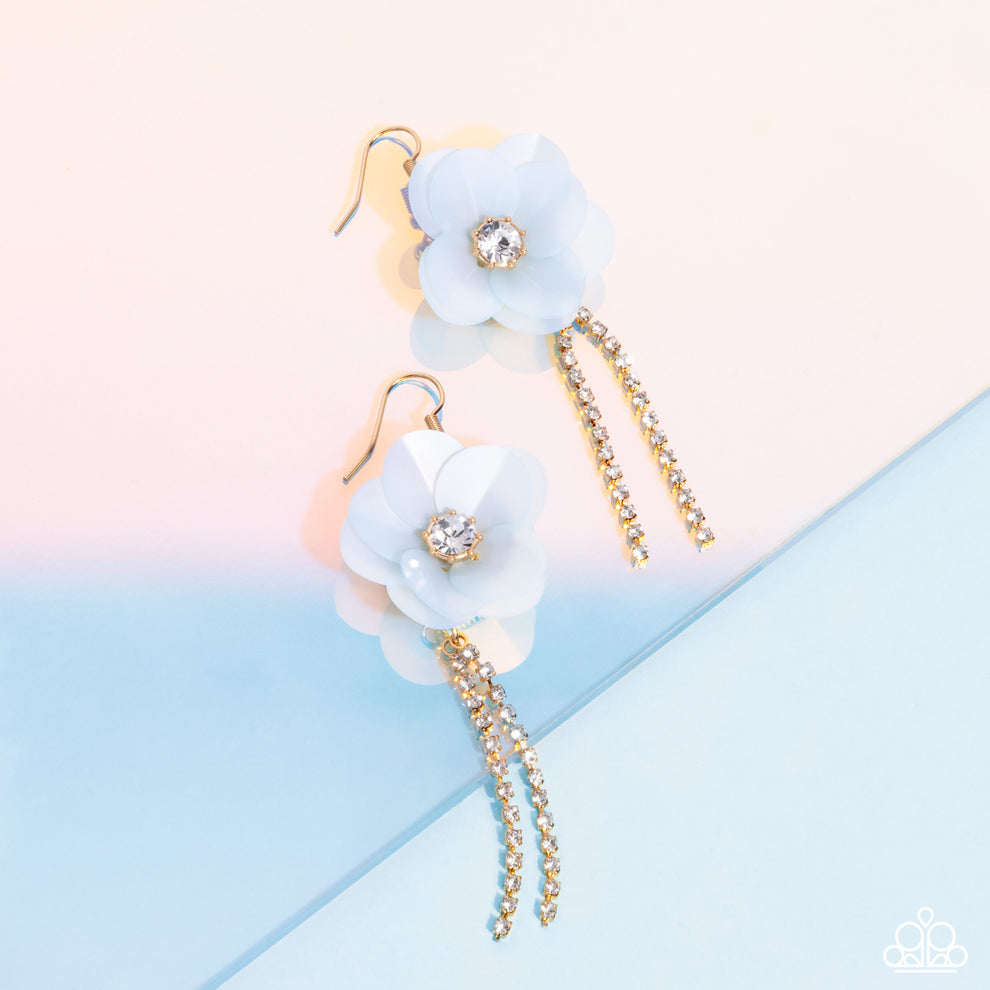 Paparazzi Accessories Serene State of Mind Blue Earrings
