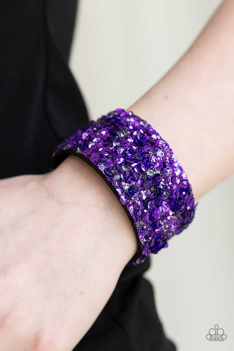Starry Sequins - Purple Mermaid Bracelet