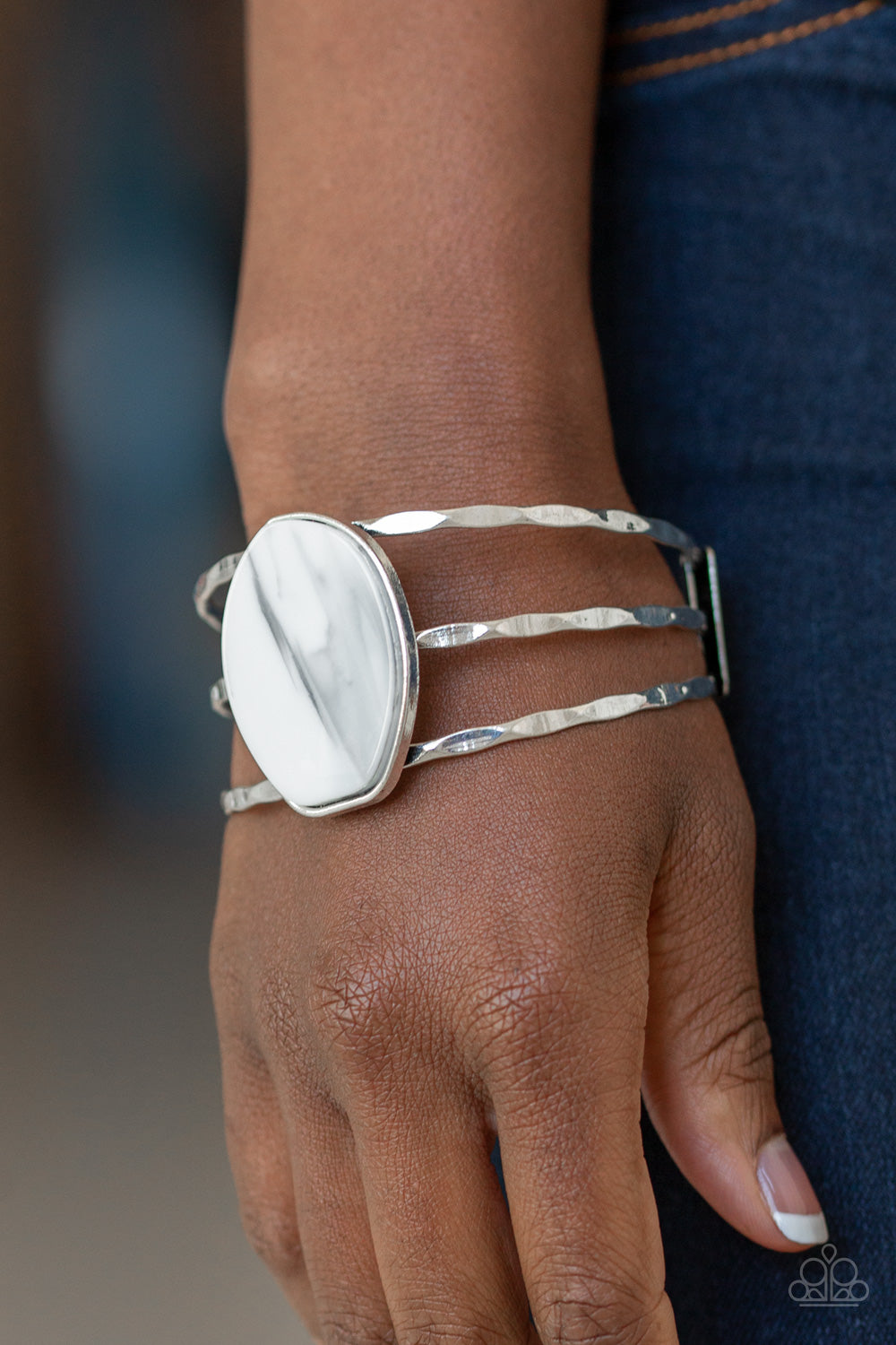 Paparazzi Accessories Canyon Dream - White Bracelets
