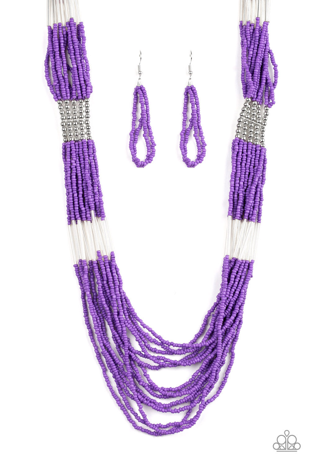 Paparazzi Accessories Let it BEAD - Purple Necklaces - Lady T Accessories