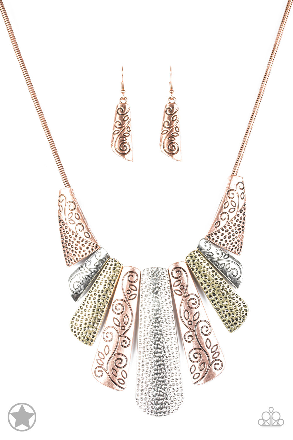Paparazzi Accessories Untamed - Blockbuster Necklaces - Lady T Accessories