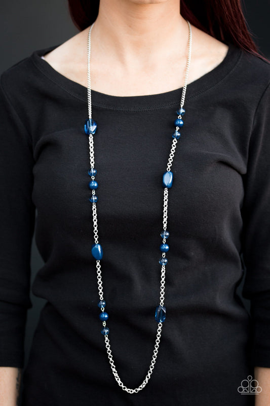 Paparazzi Accessories Already Famous - Blue Necklaces - Lady T Accessories