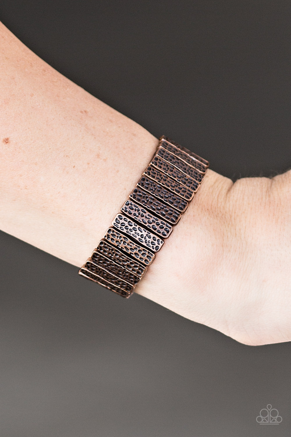 Paparazzi Accessories Cave Wear - Copper Bracelets - Lady T Accessories