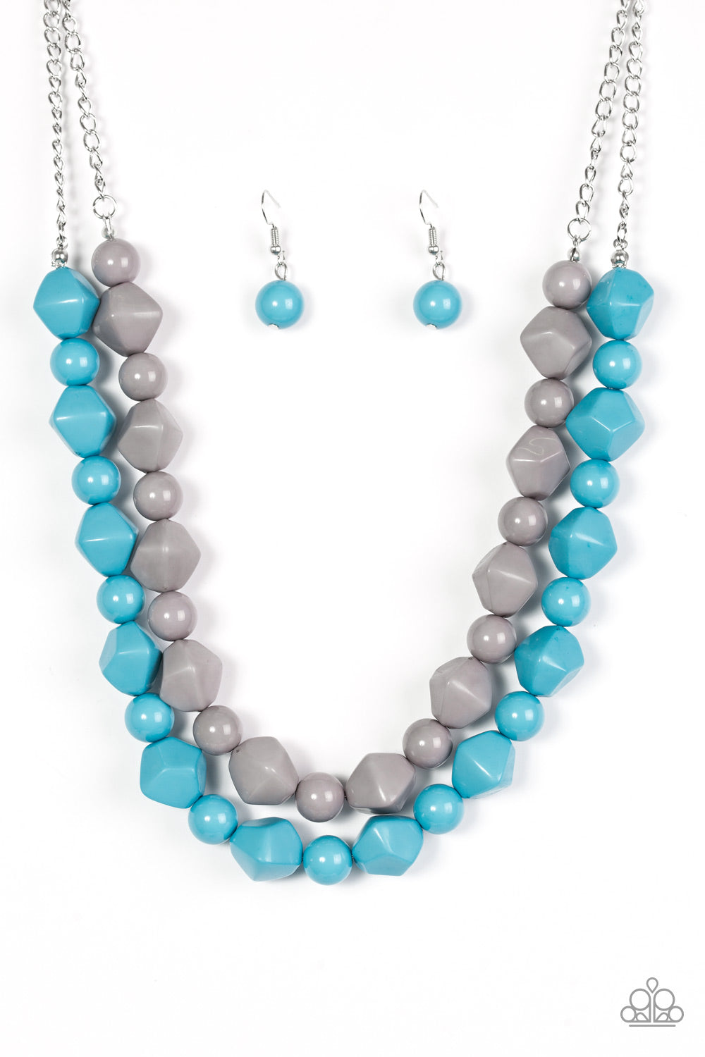 Paparazzi Accessories Rhythm - Blue Necklaces - Lady T Accessories