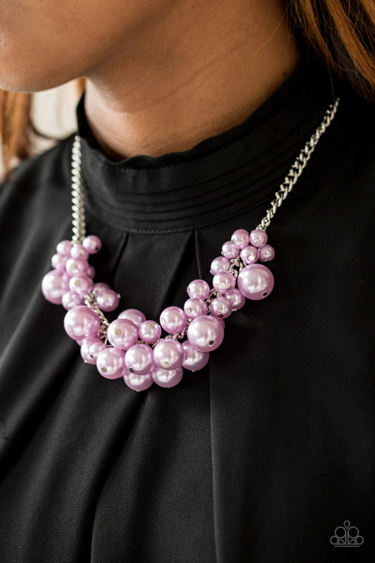 Paparazzi Accessories Glam Queen - Purple Necklaces - Lady T Accessories