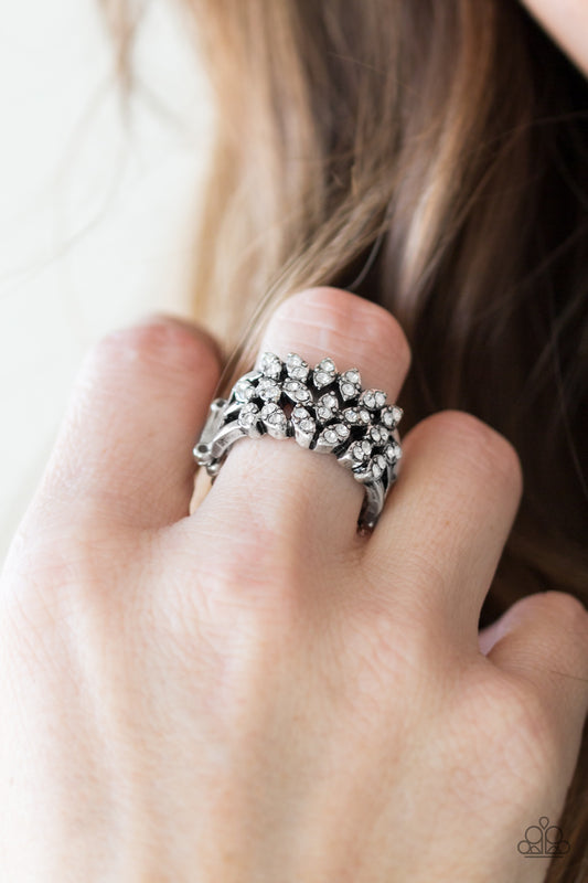 Paparazzi Accessories Wine and Vine - White Rings - Lady T Accessories