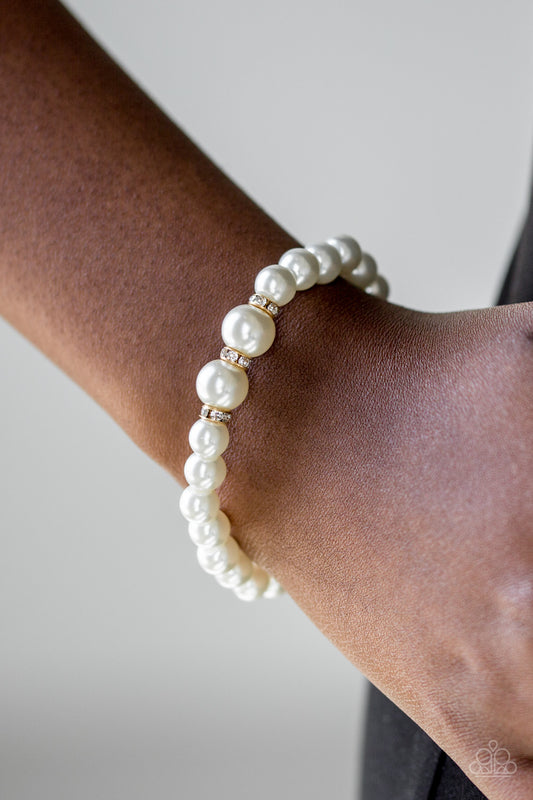 Paparazzi Accessories Radiantly Royal - Gold Bracelets - Lady T Accessories