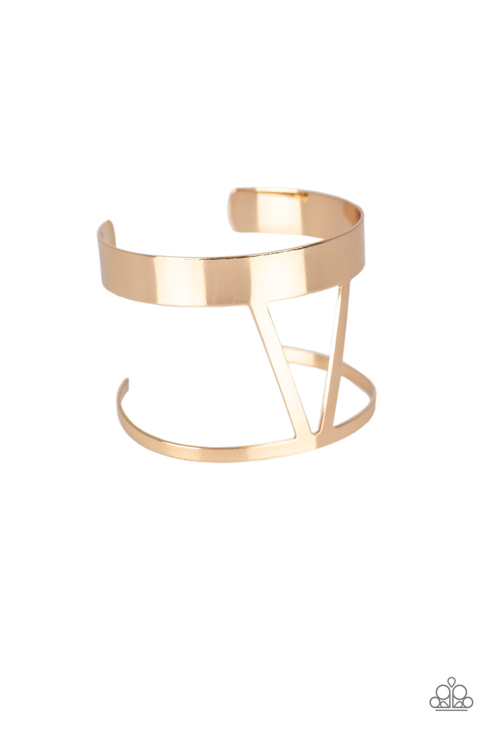 Paparazzi Accessories Rural Ruler - Gold Bracelets - Lady T Accessories