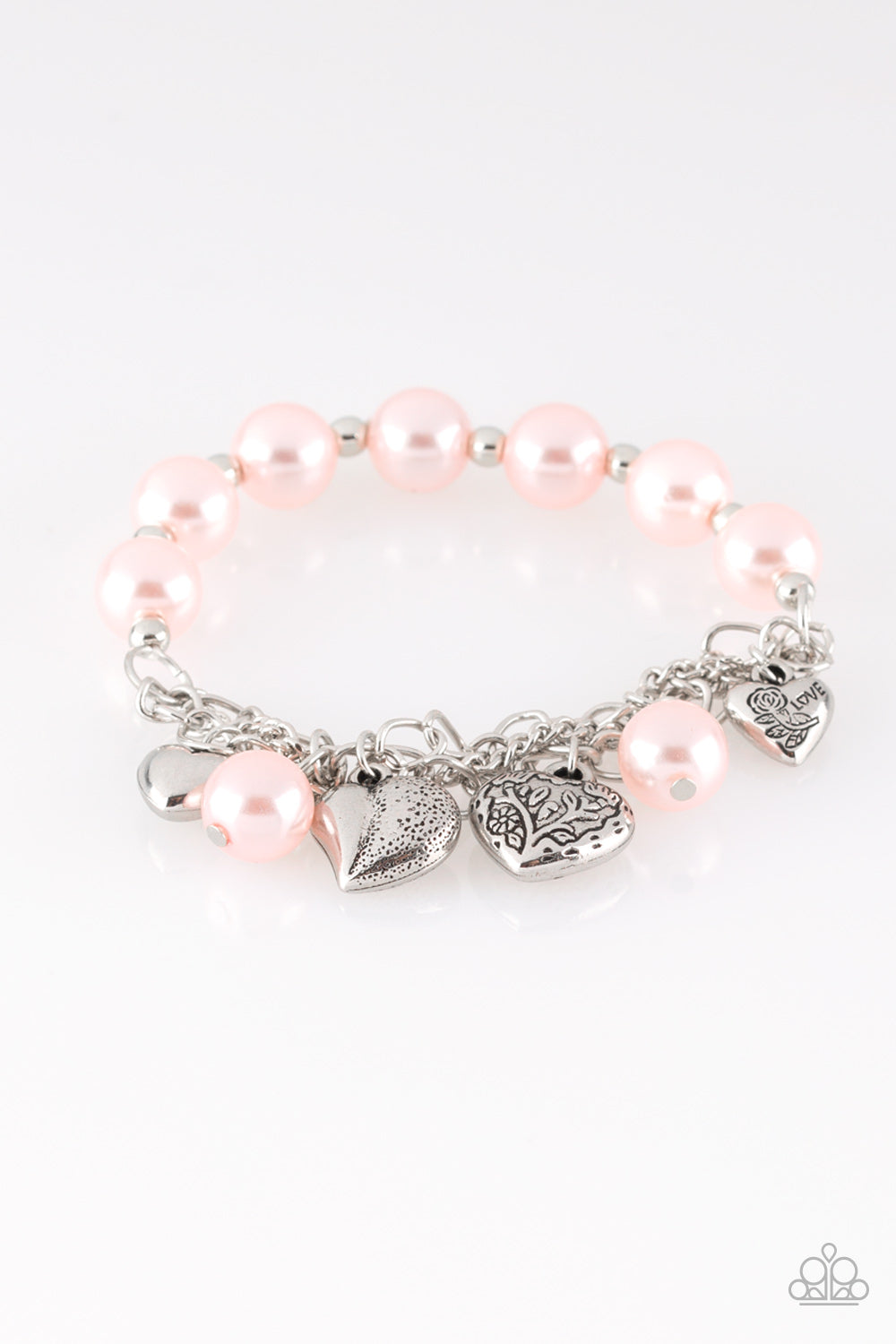 Paparazzi Accessories More Amour - Pink Bracelets - Lady T Accessories