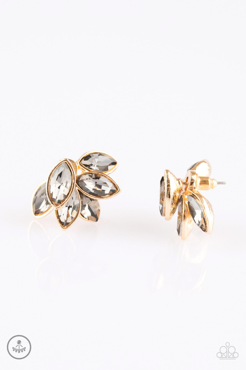 Paparazzi Accessories Fanciest of Them All - Gold Earrings - Lady T Accessories