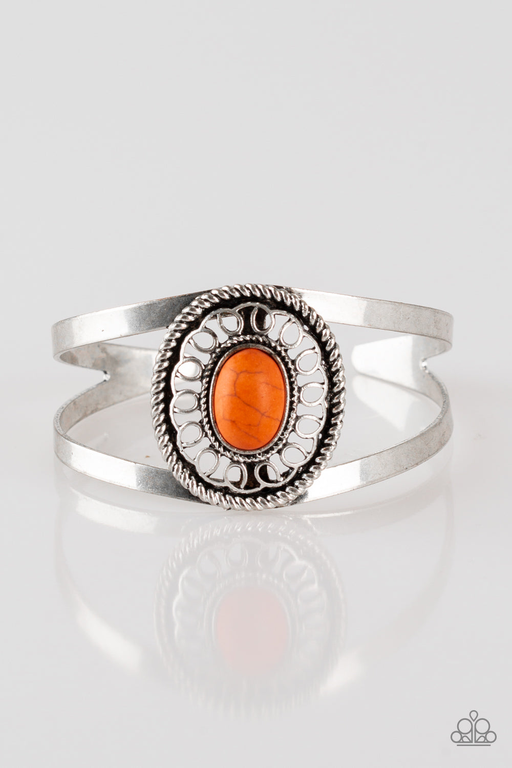 Paparazzi Accessories Deep in the Tumbleweeds - Orange Bracelets - Lady T Accessories