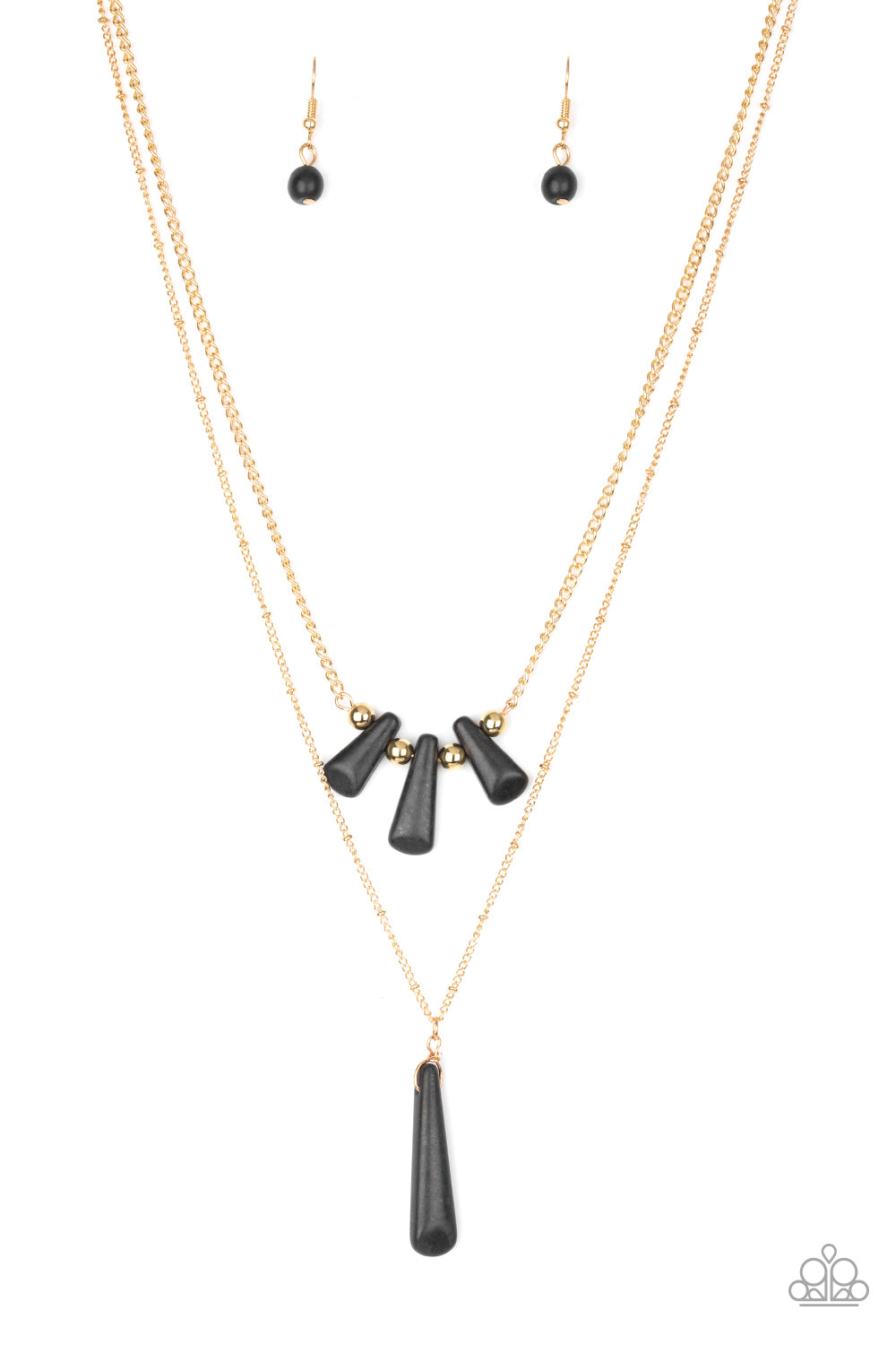 Paparazzi Accessories Basic Groundwork - Black Necklaces - Lady T Accessories