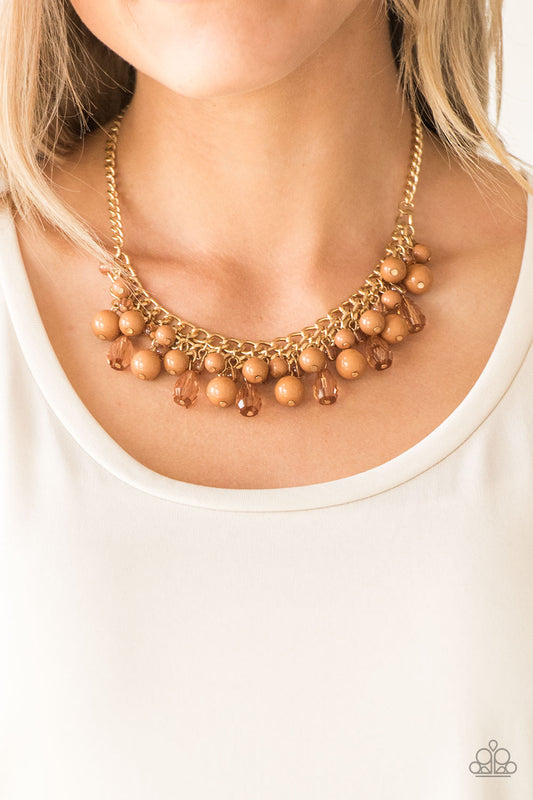 Paparazzi Accessories Tour de Trendsetter - Brown Necklaces - Lady T Accessories