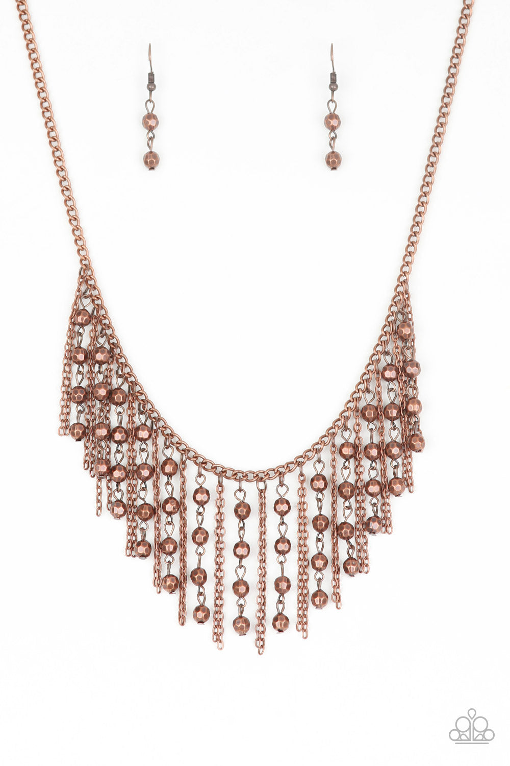 Paparazzi Accessories Rebel Remix - Copper Necklaces - Lady T Accessories