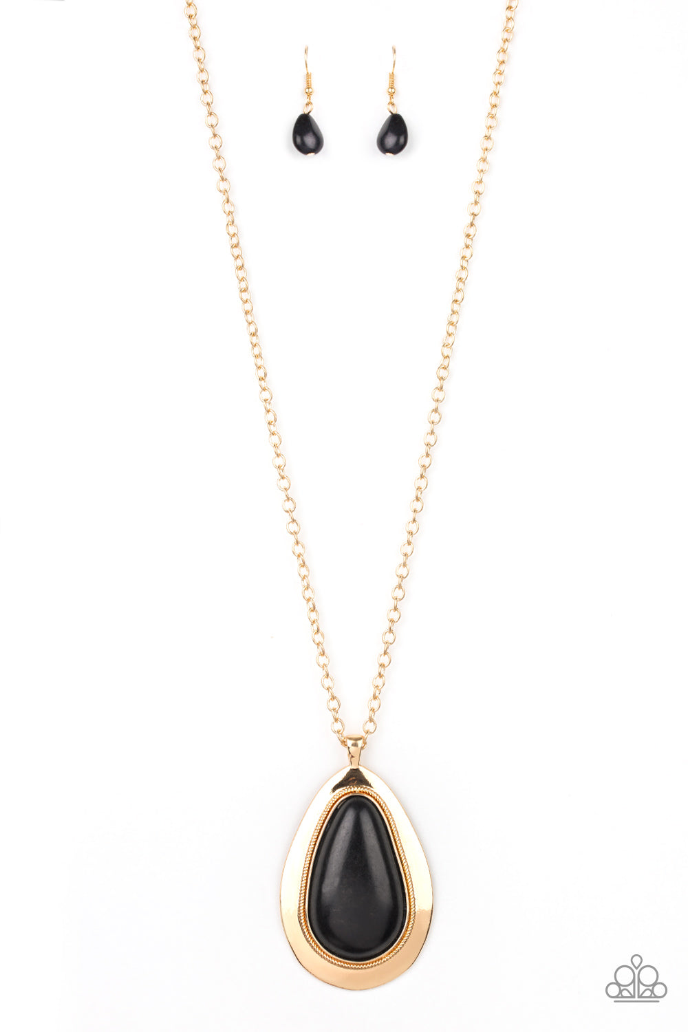 Paparazzi Accessories BADLAND to the Bone - Gold Necklaces - Lady T Accessories