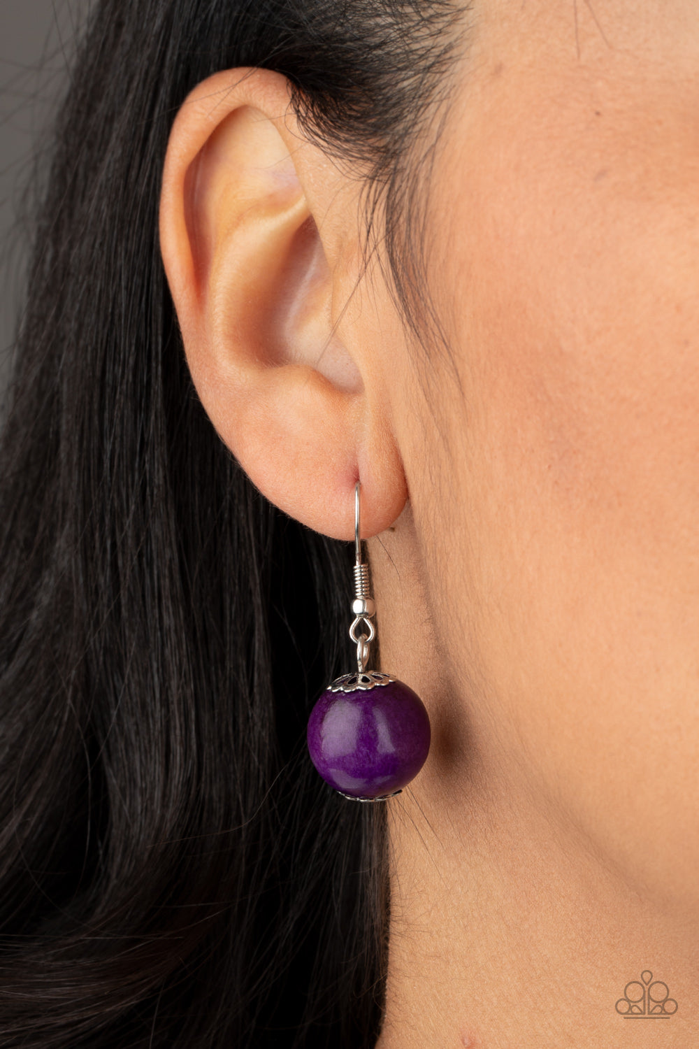 Paparazzi Accessories Cozumel Coast - Purple Wood Necklaces - Lady T Accessories