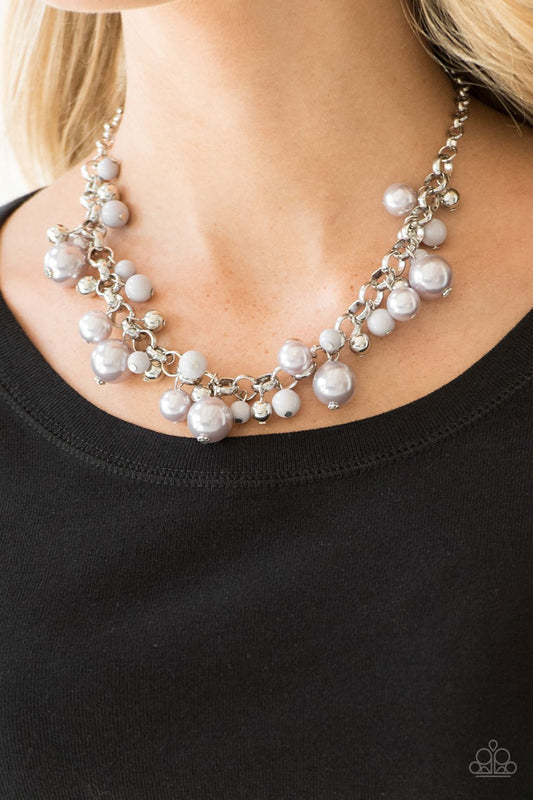 Paparazzi Accessories The Upstater - Silver Necklaces - Lady T Accessories