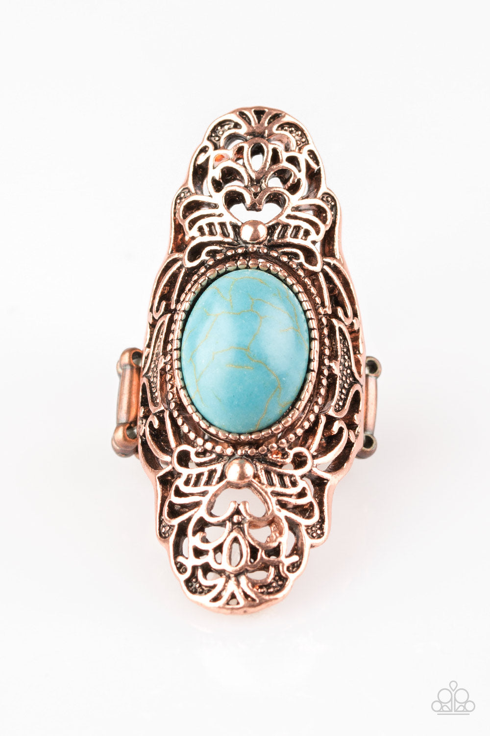 Paparazzi Accessories Ego Trippin - Copper Rings - Lady T Accessories