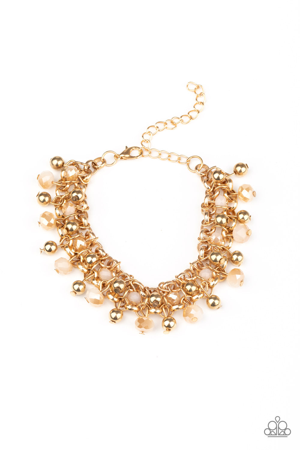 Paparazzi Accessories Just For The FUND of It! - Gold Bracelets - Lady T Accessories