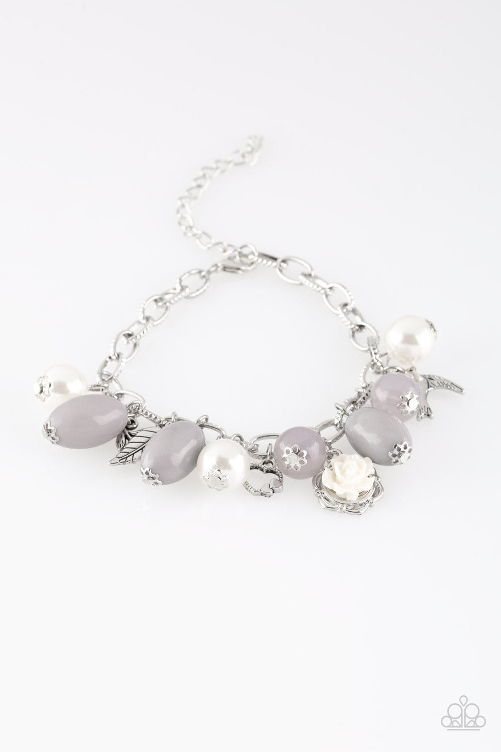 Paparazzi Accessories Love Doves - Silver Charm Bracelets - Lady T Accessories