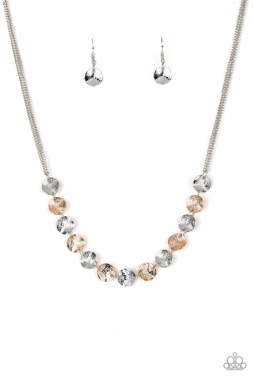 Paparazzi Accessories Simple Sheen - Silver Necklaces - Lady T Accessories