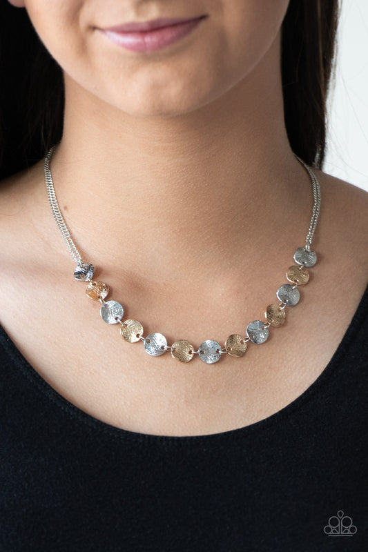 Paparazzi Accessories Simple Sheen - Silver Necklaces - Lady T Accessories