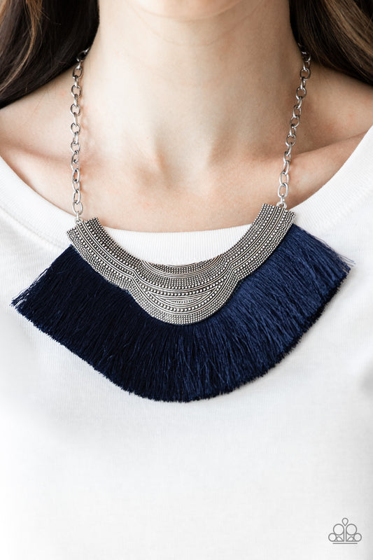 Paparazzi Accessories My PHARAOH Lady Blue Necklaces - Lady T Accessories