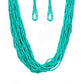 Paparazzi Accessories The Show Must Congo On! - Blue Necklaces - Lady T Accessories