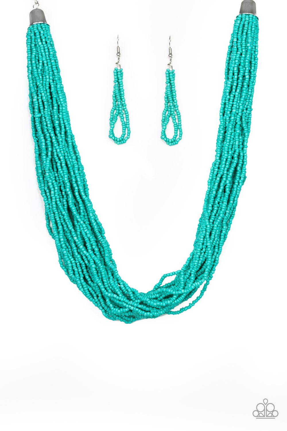 Paparazzi Accessories The Show Must Congo On! - Blue Necklaces - Lady T Accessories