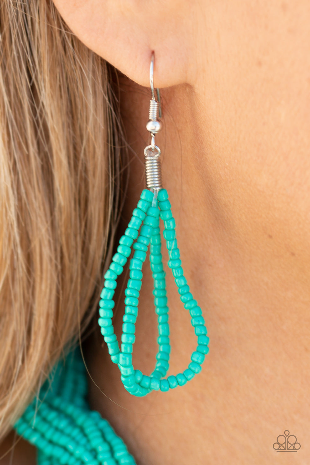 Paparazzi Accessories A Standing Ovation - Blue Necklaces - Lady T Accessories