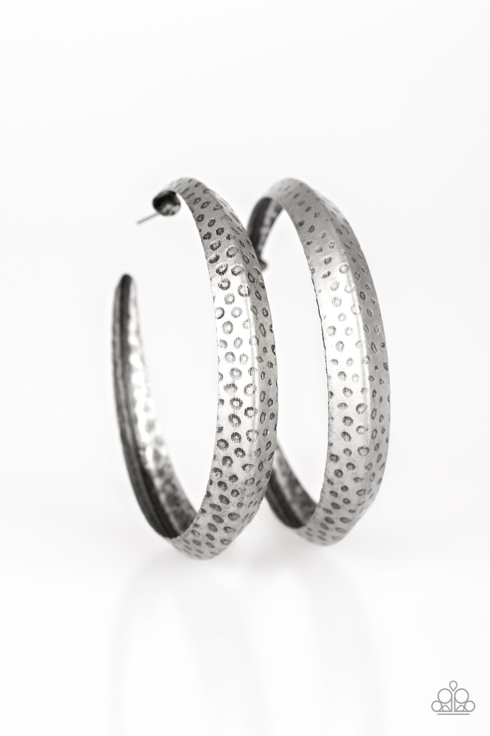 Paparazzi Accessories Jungle to Jungle - Silver Earrings - Lady T Accessories