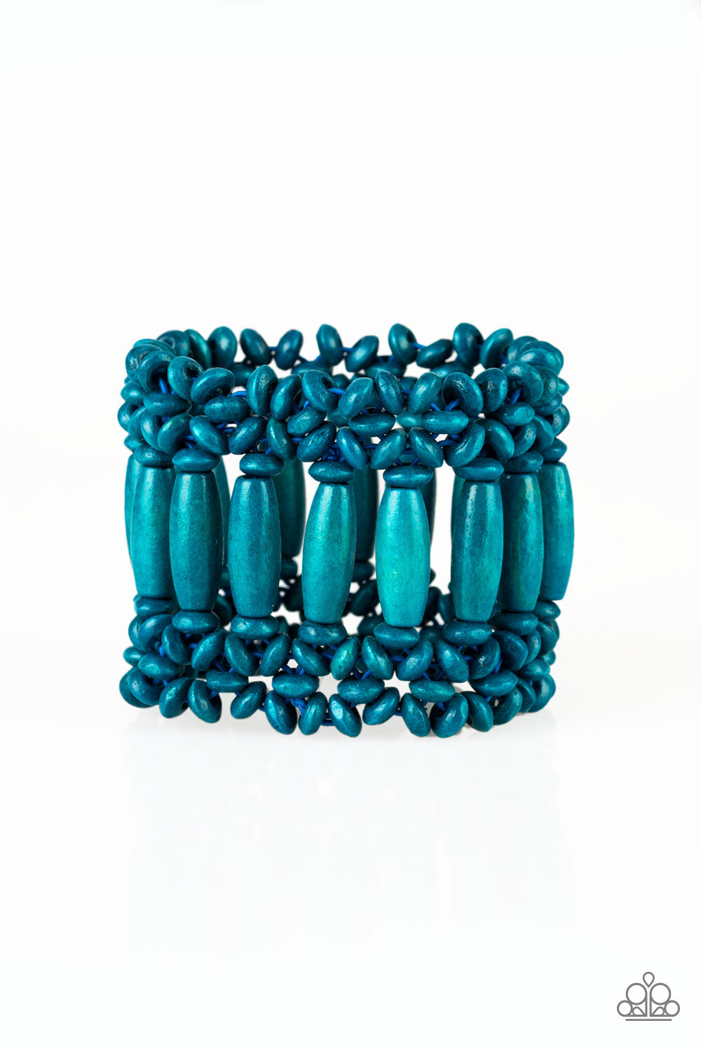 Paparazzi Accessories Barbados Beach Club - Blue Bracelets - Lady T Accessories