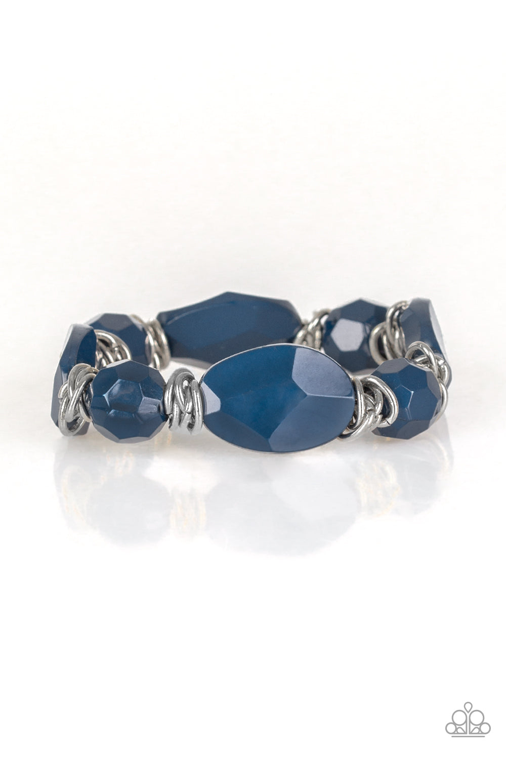Paparazzi Accessories Savor the Flavor - Blue Bracelets - Lady T Accessories