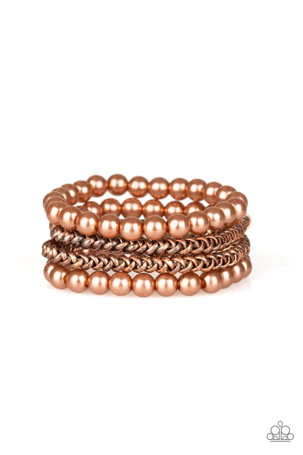 Paparazzi Accessories Industrial Incognito - Copper Bracelets - Lady T Accessories