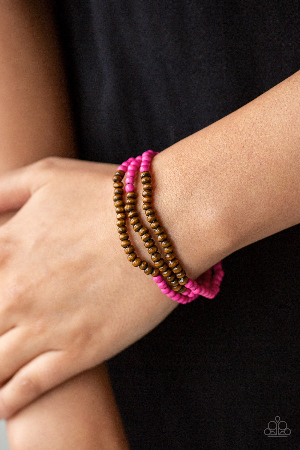 Paparazzi Accessories Woodland Wanderer - Pink Bracelets - Lady T Accessories