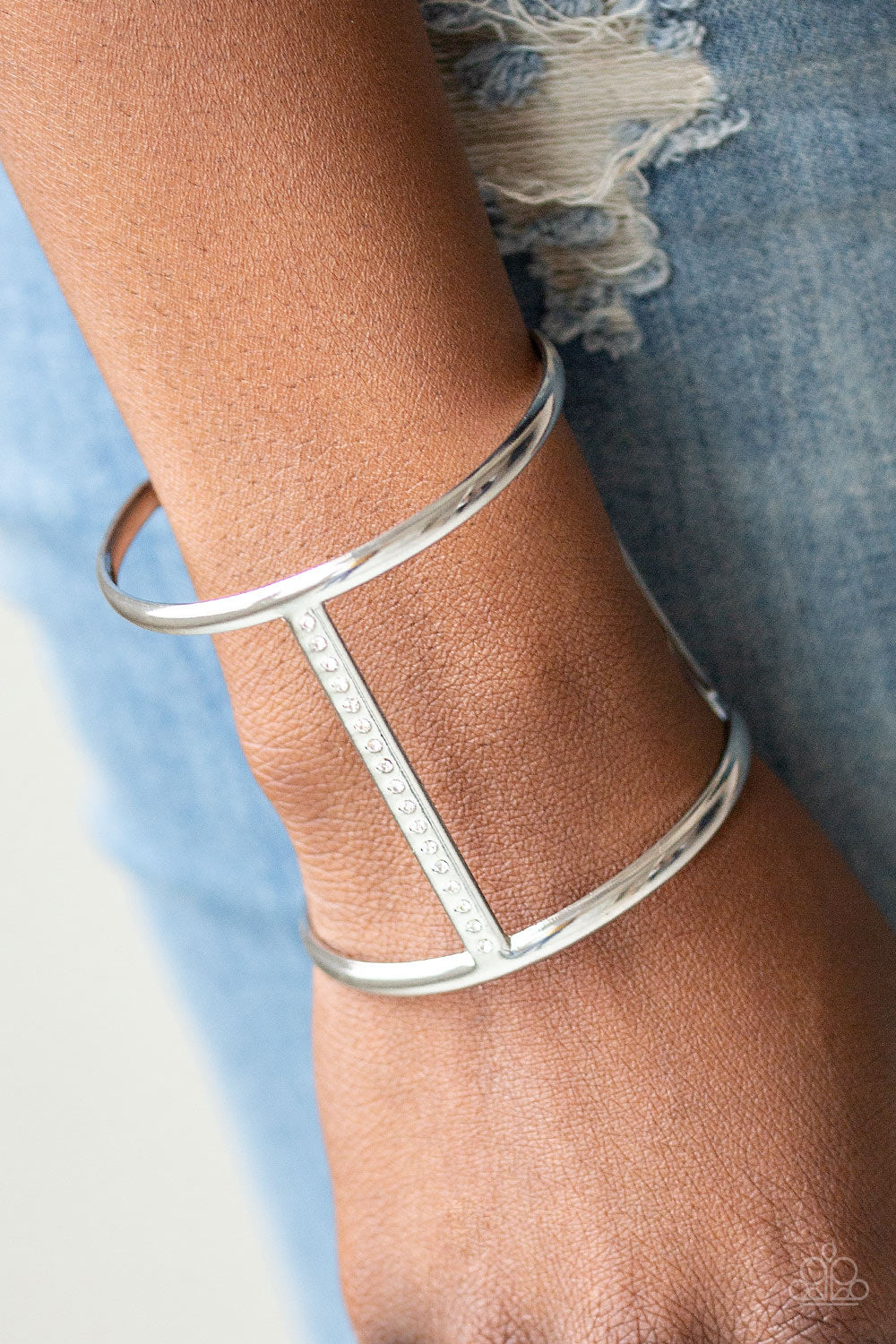 Paparazzi Accessories Diamond Deity - White Bracelets - Lady T Accessories
