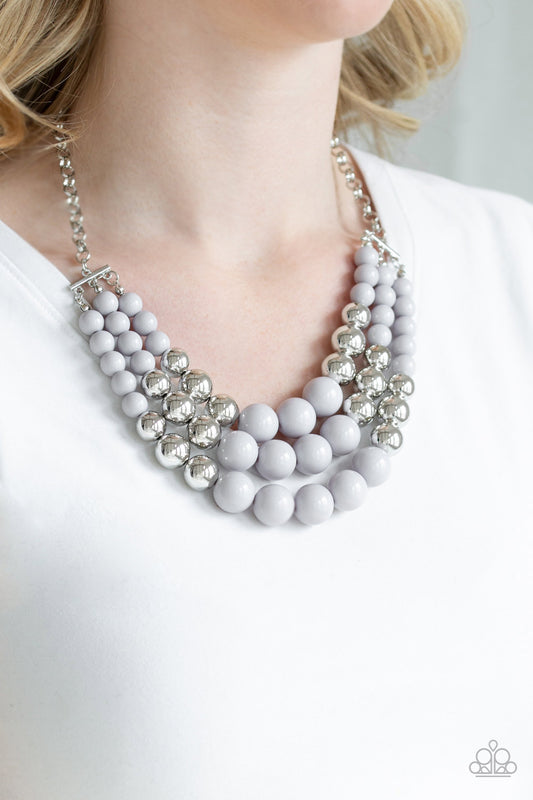 Paparazzi Accessories Dream Pop  Silver Necklaces - Lady T Accessories