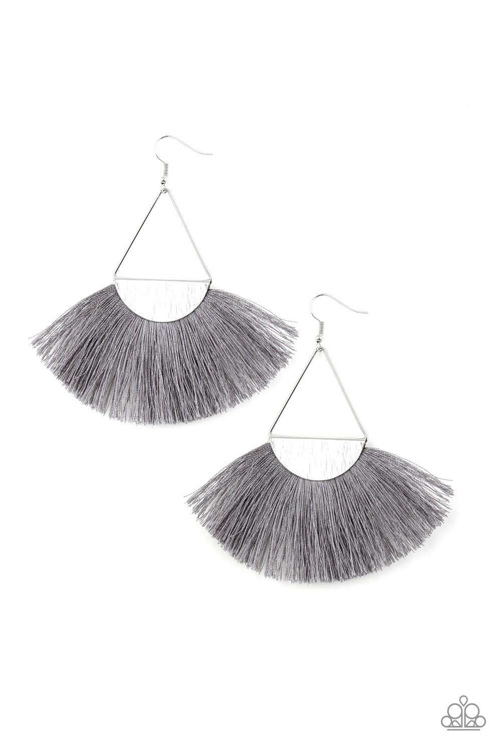 Paparazzi Accessories Modern Mayan - Silver Earrings - Lady T Accessories