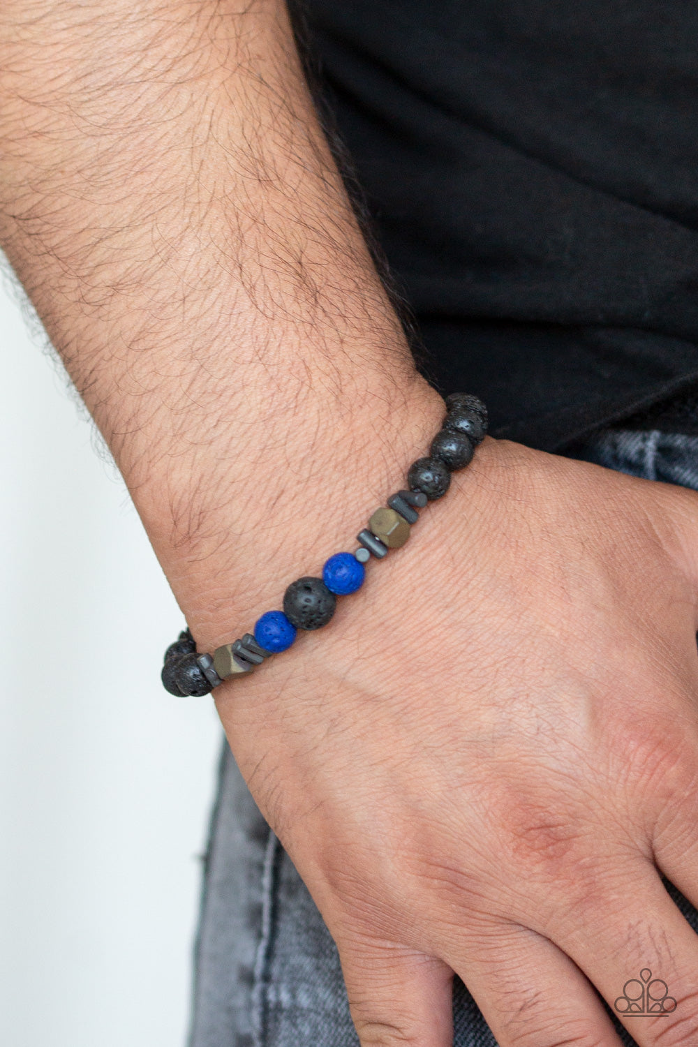 Paparazzi Accessories Empowered - Blue Bracelets - Lady T Accessories