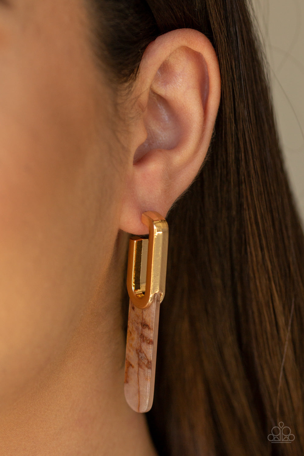 Paparazzi Accessoriea HAUTE Off The Press - Multi Hoop Earrings - Lady T Accessories