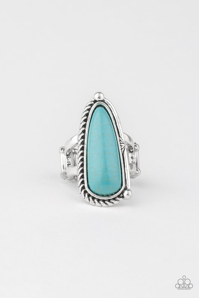 Paparazzi Accessories Pioneer Plains - Blue Rings - Lady T Accessories