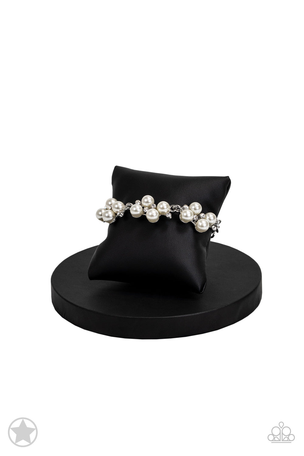 Paparazzi Accessories I Do - White Pearl Blockbuster Bracelets - Lady T Accessories